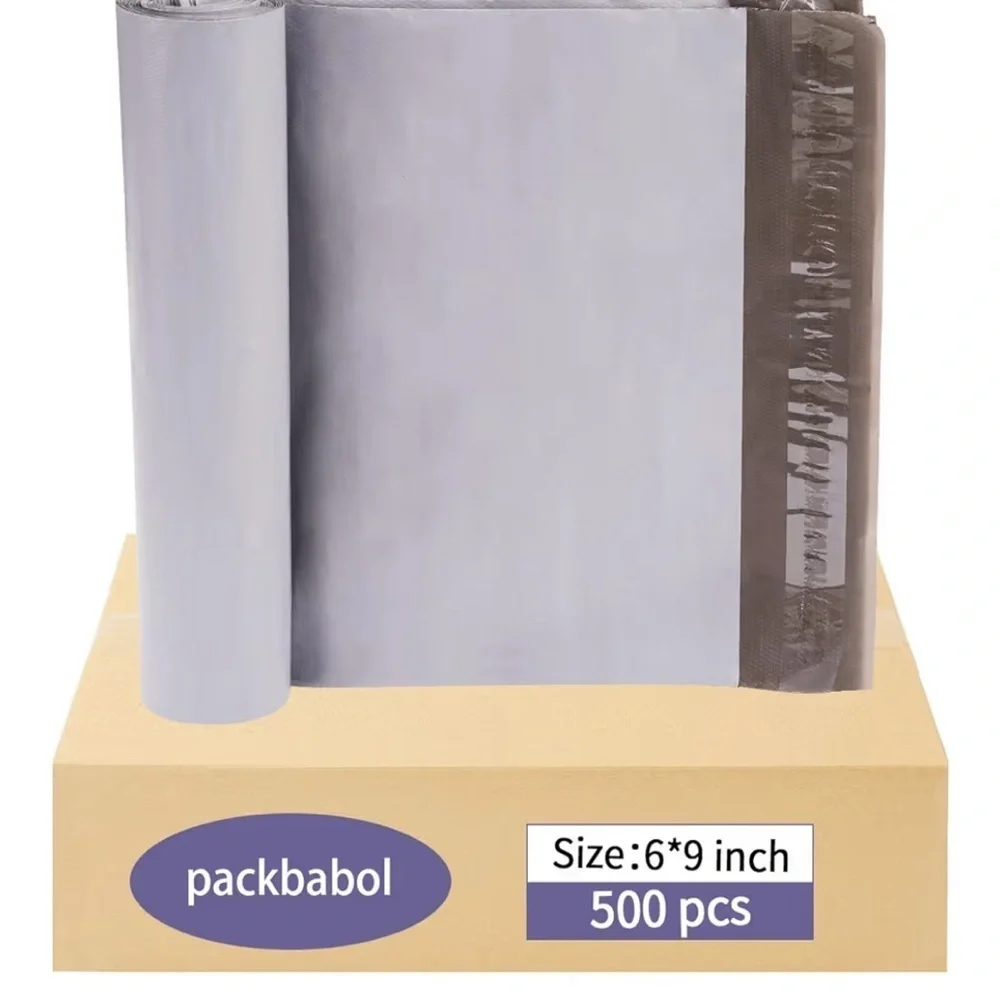500pc Poly Mailers 6x9 Inches,Shipping Envelopes Self Seal Mailers Bags 073